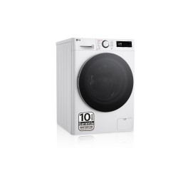 LG F2DR5S09A1W lavadora-secadora Independiente Carga frontal Blanco