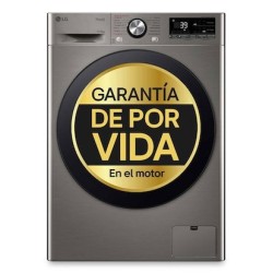 LG F4DR6010AGM lavadora-secadora Independiente Carga frontal Acero inoxidable