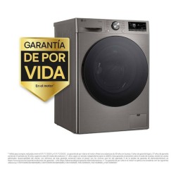 LG F4DR6010AGM lavadora-secadora Independiente Carga frontal Acero inoxidable