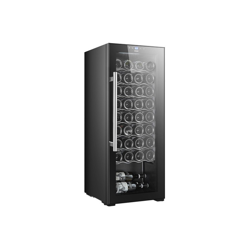 SVAN SVN3600S enfriador de vino Nevera de vino termoeléctrico Independiente Negro 36 botella(s)