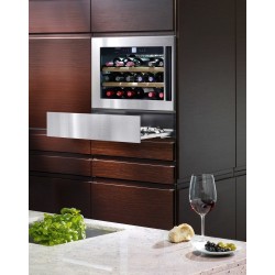 Liebherr WKEes 553-21 enfriador de vino Botellero de pie Integrado Plata 18 botella(s)