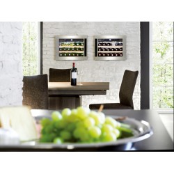 Liebherr WKEes 553-21 enfriador de vino Botellero de pie Integrado Plata 18 botella(s)