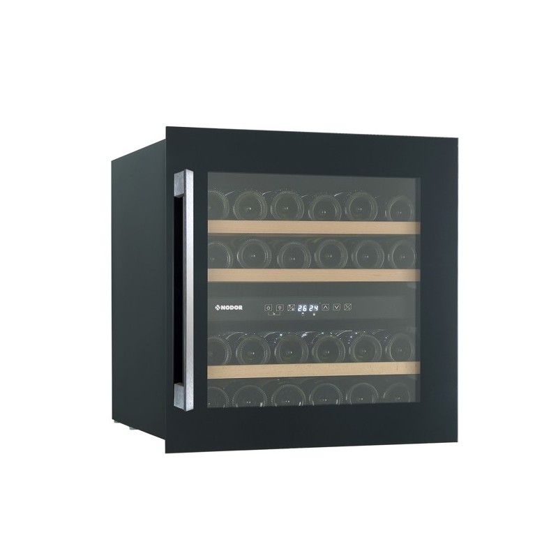 Nodor V36 BK Nevera de vino Integrado Negro 36 botella(s)