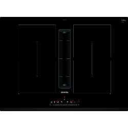 Siemens iQ500 ED731FQ15E hobs Negro Integrado 70 cm Con placa de inducción 4 zona(s) Campana integrada