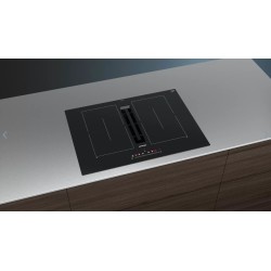 Siemens iQ500 ED731FQ15E hobs Negro Integrado 70 cm Con placa de inducción 4 zona(s) Campana integrada