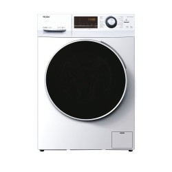 Haier Serie 636 HWD100-BP14636N lavadora-secadora Independiente Carga frontal Blanco