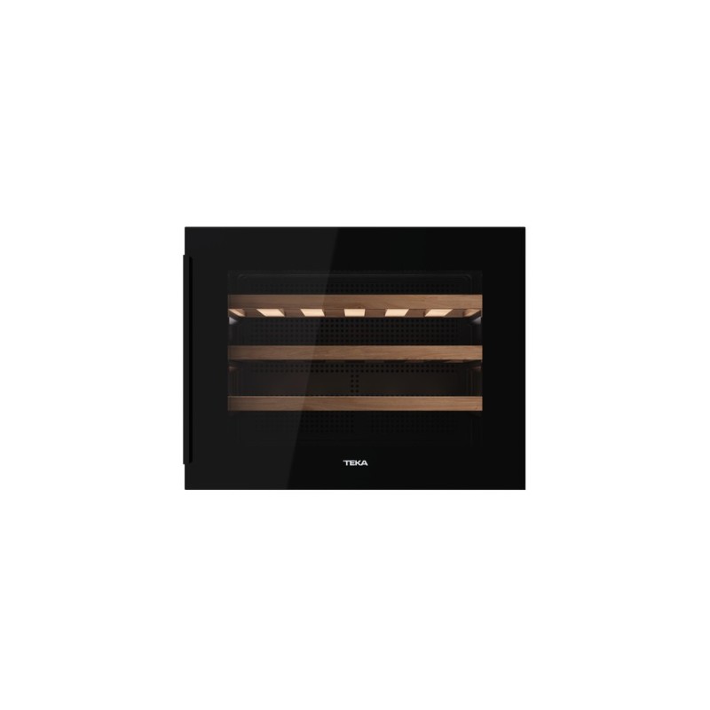 Teka RVI 10024 GBK Nevera de vino termoeléctrico Independiente Negro 24 botella(s)