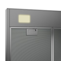 Beko BHCB61622BXH campana De pared Acero inoxidable 613 m³ h