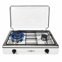 Vitrokitchen 252BB hobs Blanco Encimera 59.5 cm Encimera de gas 2 zona(s)