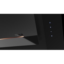 Teka DVI 88 Infinity G1 De pared Negro 738 m³ h