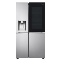 LG InstaView GSXV90BSAE nevera puerta lado a lado Independiente 635 L Acero inoxidable