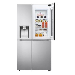 LG InstaView GSXV90BSAE nevera puerta lado a lado Independiente 635 L Acero inoxidable