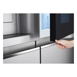 LG InstaView GSXV90BSAE nevera puerta lado a lado Independiente 635 L Acero inoxidable