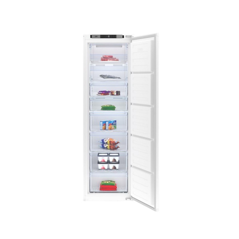 Beko BFNA247E40SN congelador Congelador vertical Integrado 220 L Blanco