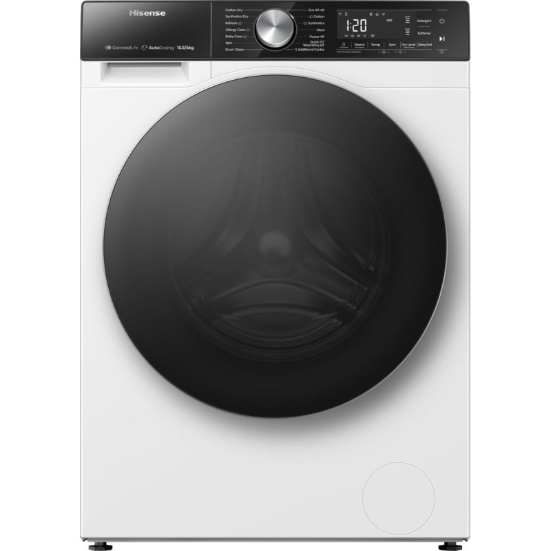 Hisense WD5S1045BW lavadora-secadora Independiente Carga frontal Blanco