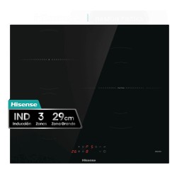 Hisense HI6311BSCE Negro Integrado 59 cm Con placa de inducción 3 zona(s)
