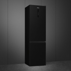 Smeg RC21KDNMC nevera y congelador Independiente 361 L Negro