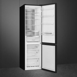 Smeg RC21KDNMC nevera y congelador Independiente 361 L Negro