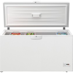 Beko HSM46740 Arcón congelador Independiente 451 L Blanco
