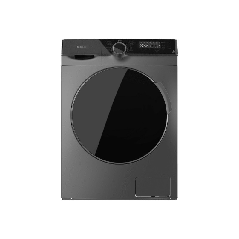 Cecotec 02376 lavadora Carga frontal 12 kg 1350 RPM Acero inoxidable