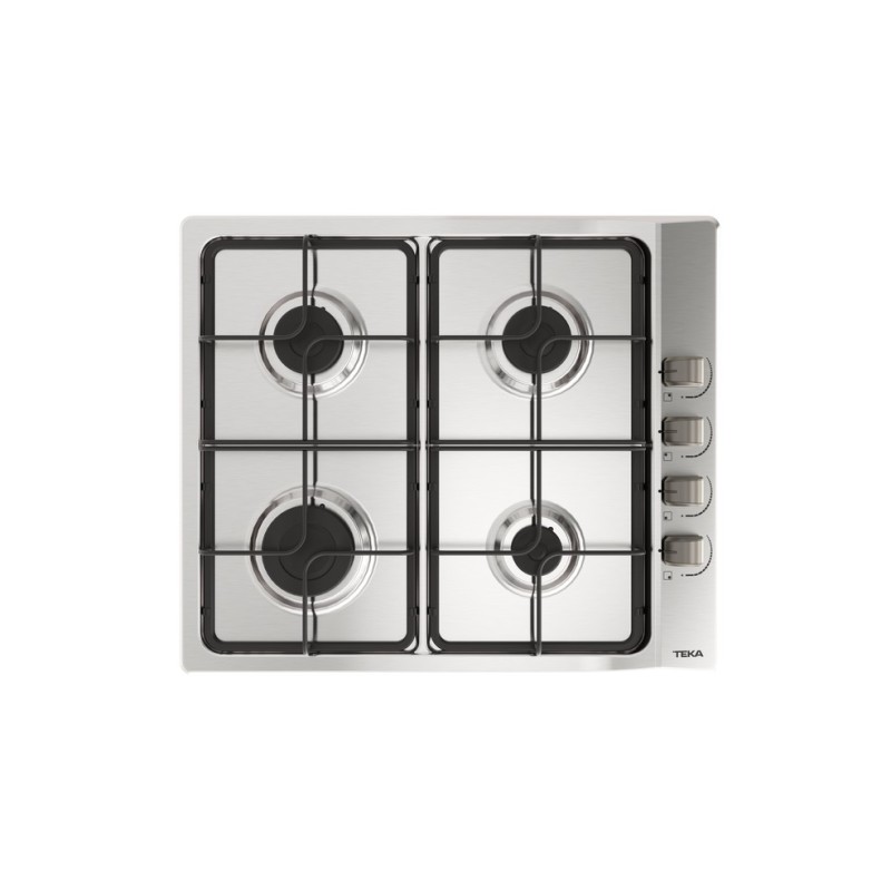 Teka E 60.3 40 Acero inoxidable Integrado 60 cm Encimera de gas 4 zona(s)