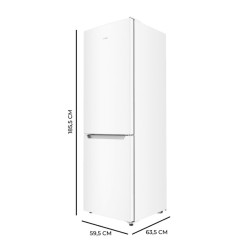 Cecotec Bolero CoolMarket Combi 322 White E Independiente 322 L Blanco