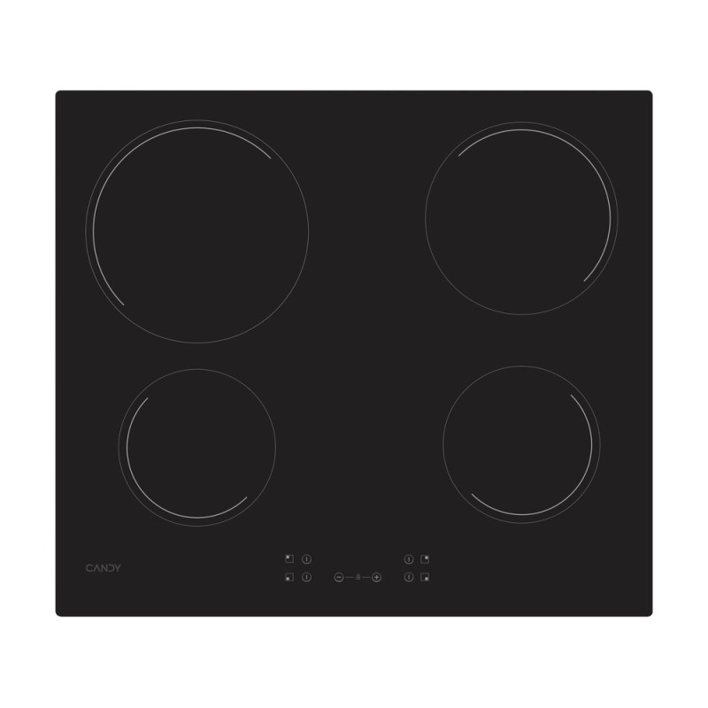 Candy Idea CH64CCB 4U2 Negro Integrado 59 cm Cerámico 4 zona(s)
