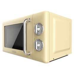 Cecotec 01708 microondas Beige, Acero inoxidable Microondas con grill Encimera 20 L 700 W
