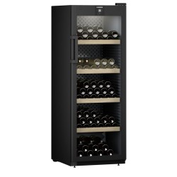 Liebherr WPbl 5001 Nevera de vino termoeléctrico Independiente Negro 196 botella(s)
