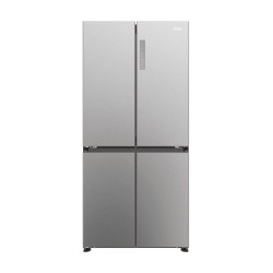Haier HCR3818ENMM Independiente 467 L Platino, Acero inoxidable
