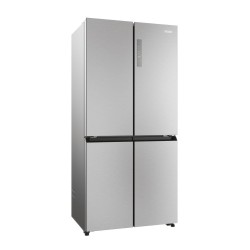 Haier HCR3818ENMM Independiente 467 L Platino, Acero inoxidable