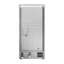 Haier HCR3818ENMM Independiente 467 L Platino, Acero inoxidable