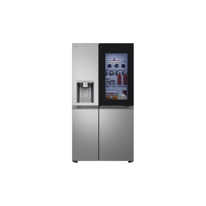 LG InstaView Frigorífico Side By side , Serie 800, Door-In-Door, Clasificación D, 628 L