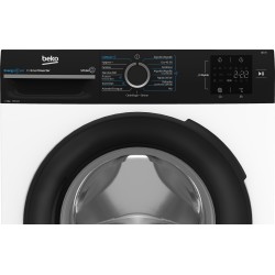 Beko b300 BM3WFSU39413 lavadora Carga frontal 9 kg 1351 RPM Negro, Blanco