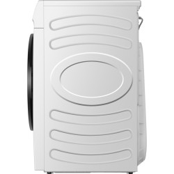 Hisense DHQE800BW2 secadora Independiente Carga frontal 8 kg Blanco