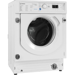 Indesit BI WDIL 861485 EU lavadora-secadora Integrado Carga frontal Blanco