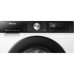Hisense WD3S8043BW3 lavadora-secadora Independiente Carga frontal Blanco