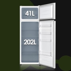 Aspes AF165501E nevera y congelador Independiente 243 L Blanco
