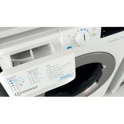 Indesit BDE 96436 WSV SPT lavadora-secadora Independiente Carga frontal Blanco