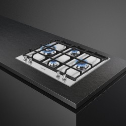 Smeg PX164L hobs Acero inoxidable Integrado Encimera de gas 4 zona(s)