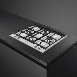 Smeg PX164L hobs Acero inoxidable Integrado Encimera de gas 4 zona(s)