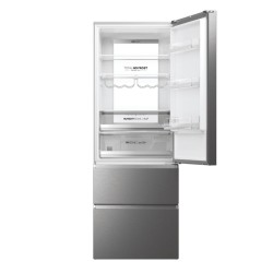 Haier 3D 70 Serie 7 HTW7720DNMP Independiente 486 L Platino, Acero inoxidable