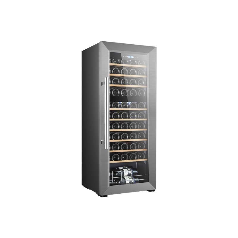 SVAN SVN5500D enfriador de vino Nevera de vino termoeléctrico Independiente Negro 55 botella(s)