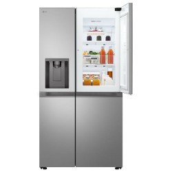 LG InstaView GSJC41PYPE nevera puerta lado a lado Independiente 641 L Plata