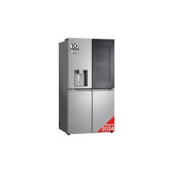 LG InstaView GMG961EVKE nevera puerta lado a lado Independiente 637 L Negro, Acero inoxidable