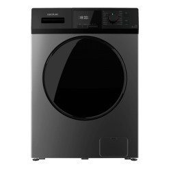 Cecotec Bolero DressCode 8410 Inverter Steel A lavadora Carga frontal 8 kg 1400 RPM Negro, Acero inoxidable