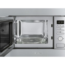 Smeg FMI017X microondas Acero inoxidable Microondas con grill Integrado 17 L 700 W