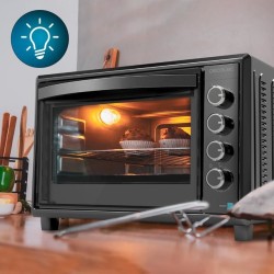 Cecotec Bake&Toast 6090 Black Gyro 60 L 2200 W Negro Parrilla