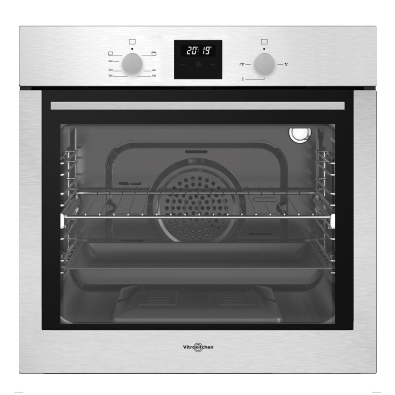 Vitrokitchen HG602IB 52 L 2500 W Acero inoxidable