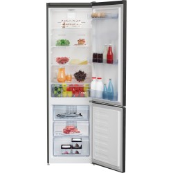 Beko RCNA305K40XBRN nevera y congelador Independiente 266 L Negro